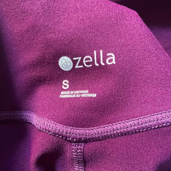 Zella Purple Capri Workout Leggings S - Picture 4 of 6